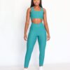 Wrap Over Leggings with Square Shape Bra